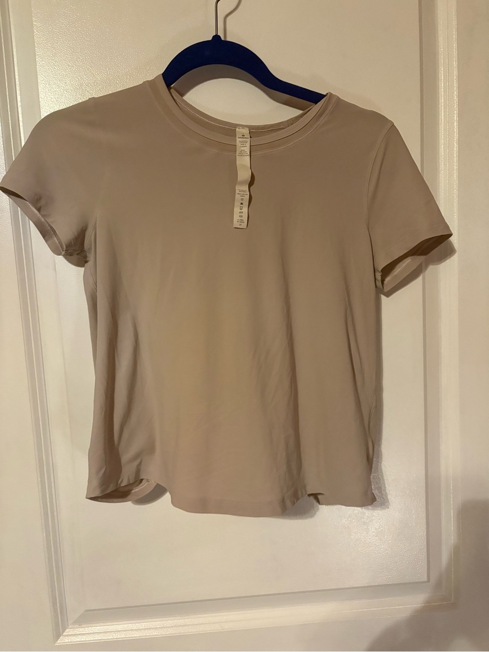 lululemon athletica Short Sleeve Crewneck Tee - Cream Beige